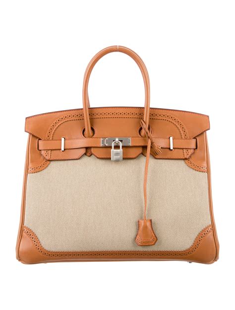 hermes birkin ghillies|hermes birkins bag.